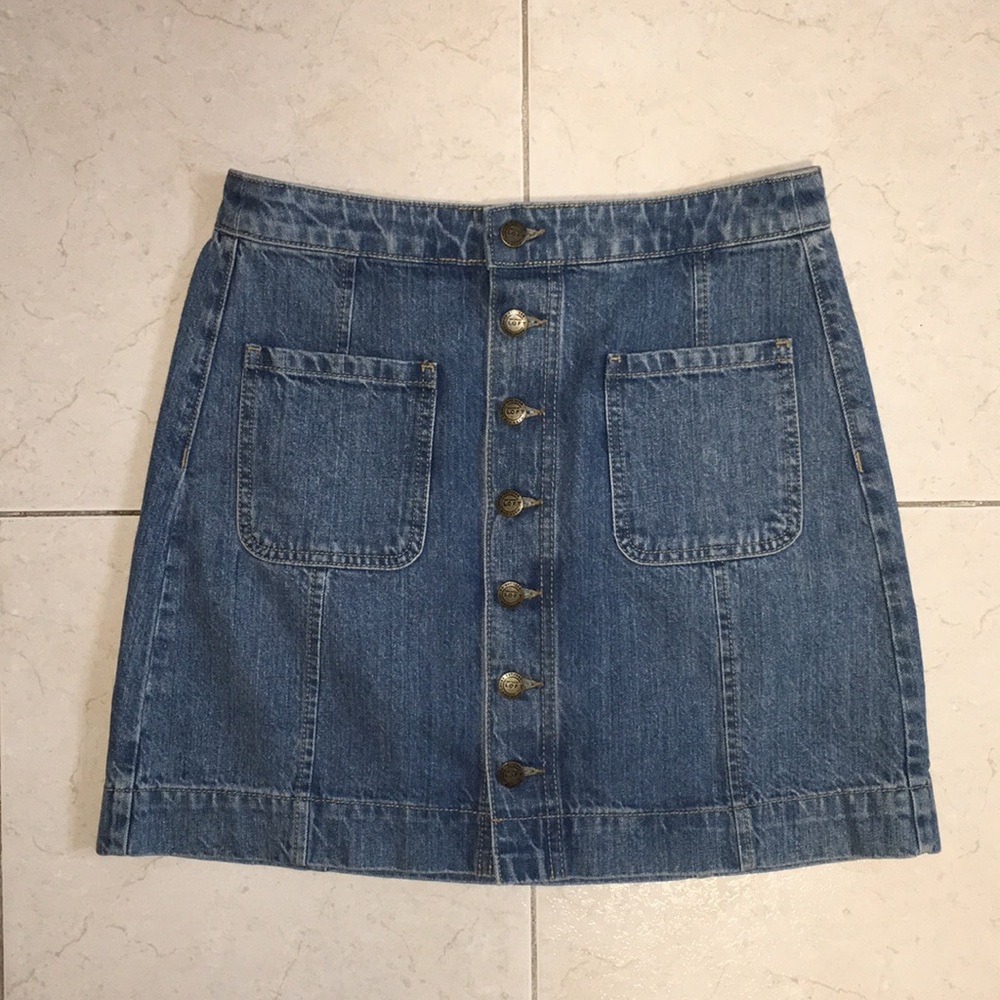 Loft denim skirt